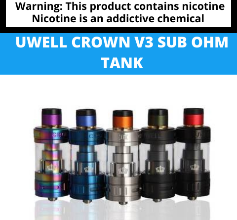 Réservoir Uwell Crown V3 Sub Ohm