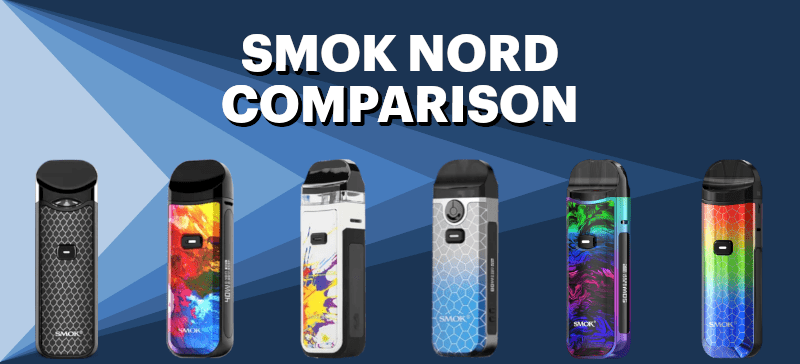SMOK Nord Comparison