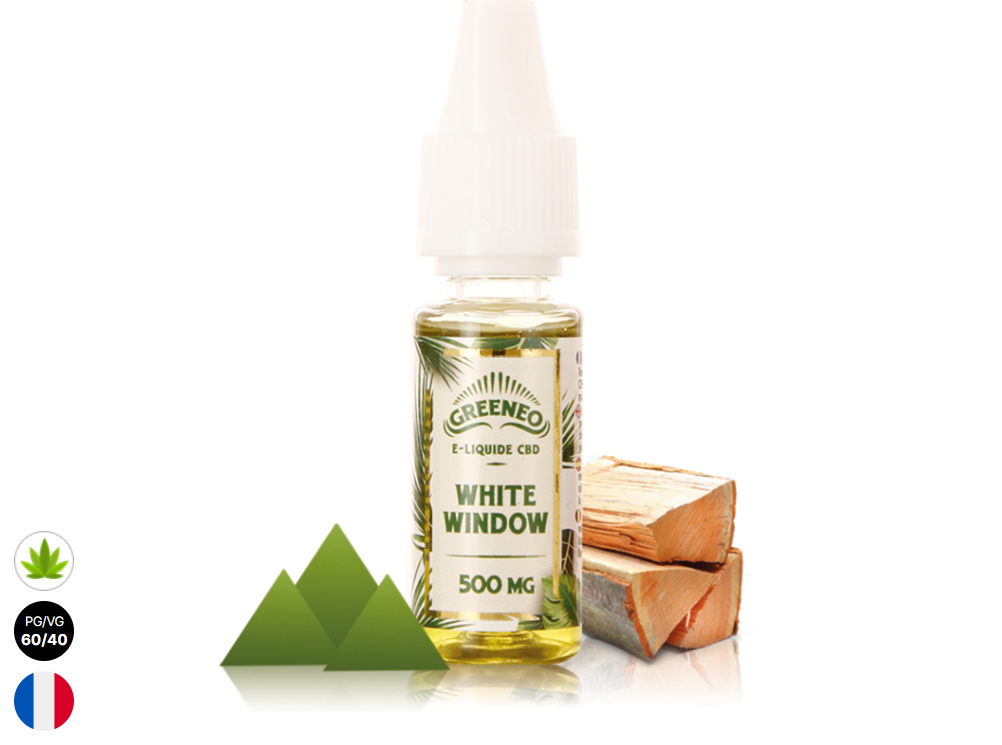 Greeneo E-liquide White Window